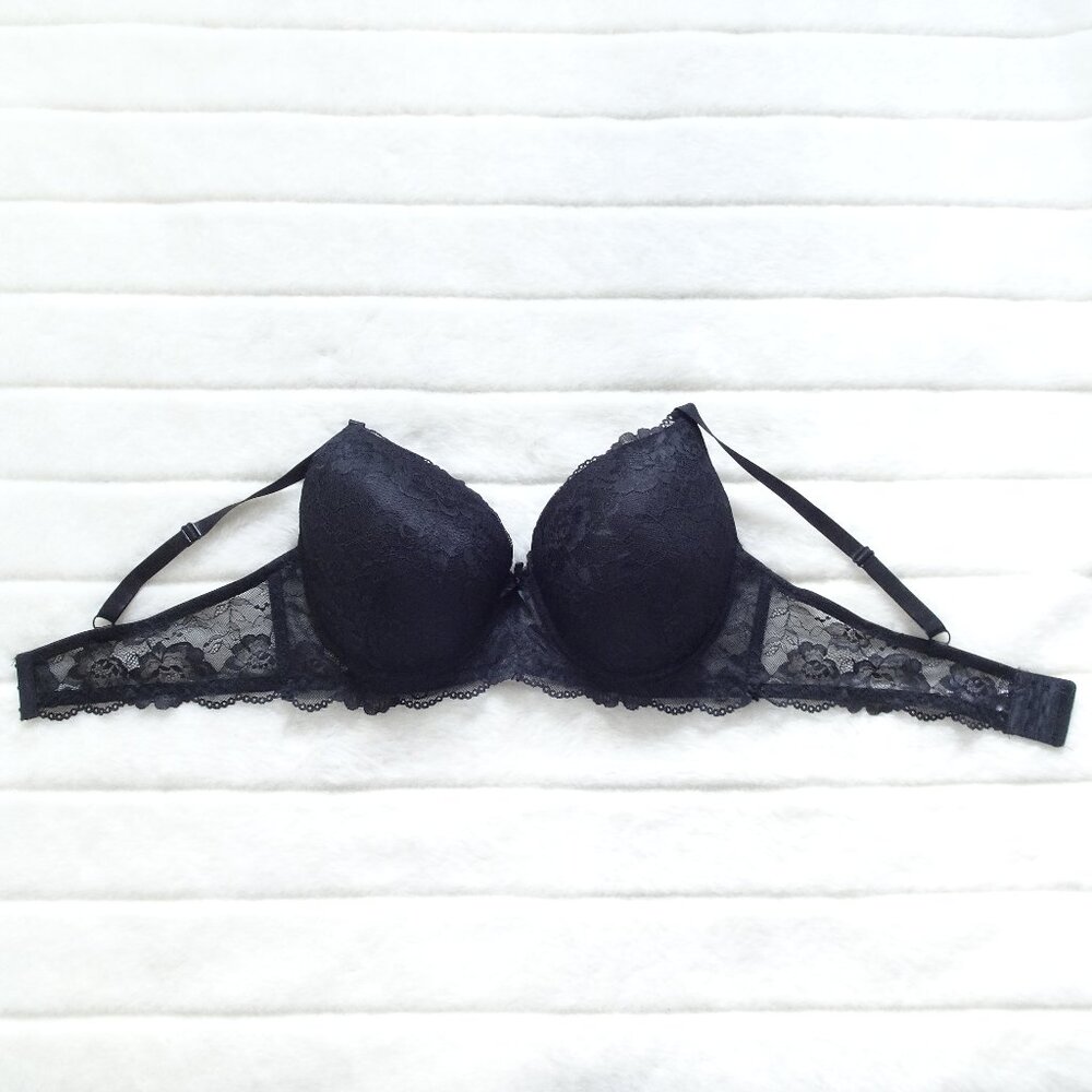 Bluxe Black Lace Women's Bra 42D